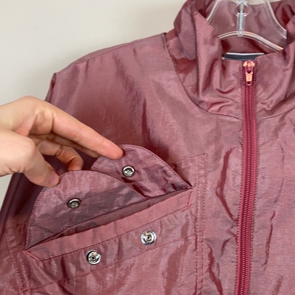 Passports Vintage Pink Windbreaker Jacket Size XL - Picture 7 of 13